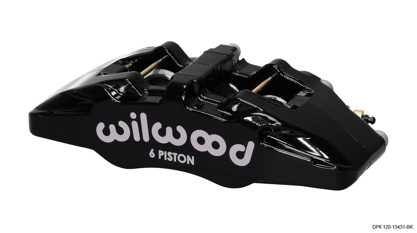 Wilwood Dynapro 6 Piston Brake Caliper - Driver Side - 13 in OD x 0.380 in Thick Rotor - 5.25 in Lug Mount