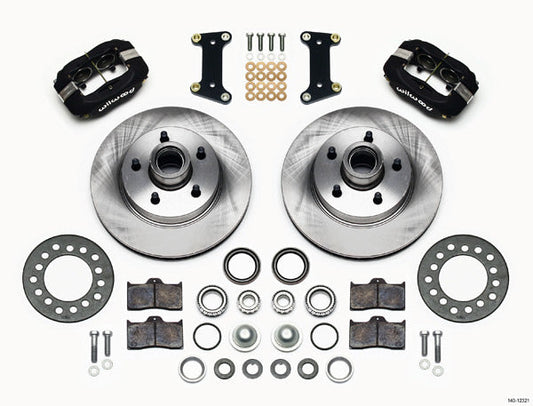 Wilwood Dynalite 4 Piston Front Brake Kit - Buick Fullsize Car 1941-56