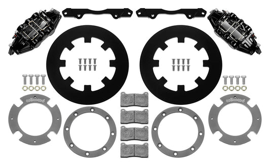 Wilwood UTV6 Front Brake Kit - Black - Can-Am Maverick 2017-23