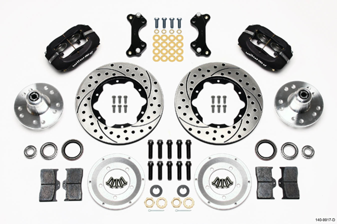 Wilwood Dynalite 4 Piston Front Brake Kit - ProSpindle