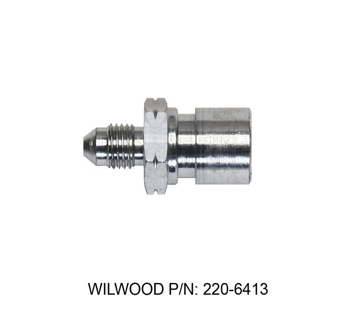 Wilwood Straight 10 mm x 1.00 Inverted Flare Female to 3 AN Male Steel Fitting