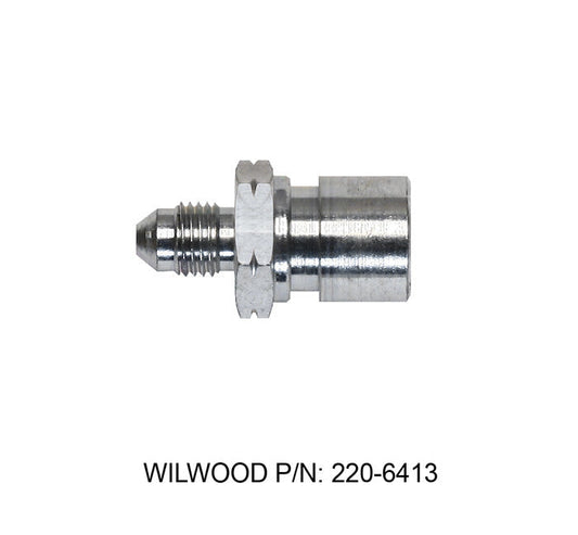 Wilwood Straight 10 mm x 1.00 Inverted Flare Female to 3 AN Male Steel Fitting