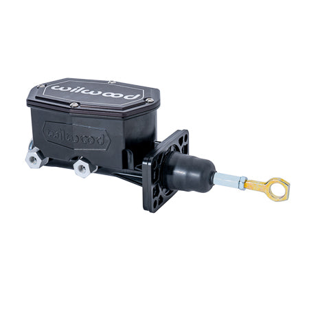 Wilwood Compact Tandem Master Cylinder - 1.00 in Bore - Polished - Mopar A-Body / B-Body / E-Body