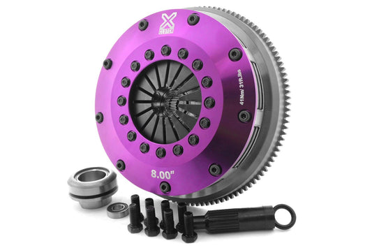 XClutch 8in Twin Solid Ceramic Clutch Kit - 86-87 Mazda 626 GT 2.0L