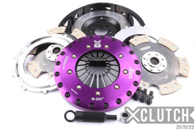 XClutch 9in Twin Solid Ceramic Clutch Kit - 97-04 Chevrolet Corvette Indy 500 Pace Car 5.7L