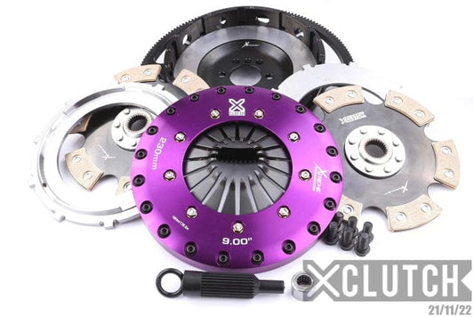 XClutch 9in Twin Solid Ceramic Clutch Kit - 97-04 Chevrolet Corvette Indy 500 Pace Car 5.7L