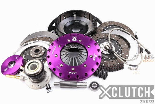 XClutch 9in Quad Solid Ceramic Clutch Kit - 15-17 Dodge Viper 8.4L
