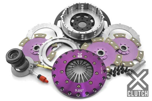 XClutch 9in Triple Solid Ceramic Clutch Kit (No Pilot Bearing) - 15-17 Dodge Viper 8.4L