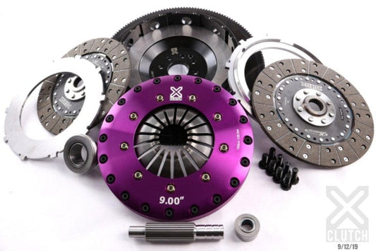 XClutch 9in Twin Solid Organic Clutch Kit (Suits 26 Spline Only) - 96-04 Ford Mustang GT 4.6L