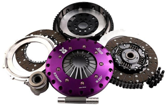 XClutch 9in Twin Sprung Organic Clutch Kit - 05-07 Volvo S40 T5 2.5L