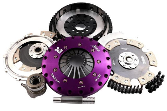 XClutch 9in Twin Solid Ceramic Clutch Kit - 05-07 Volvo S40 T5 2.5L