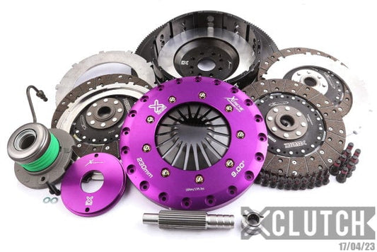 XClutch 9in Triple Solid Organic Clutch Kit - 07-12 Ford Mustang Shelby GT500 5.4L
