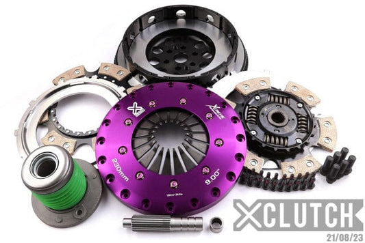 XClutch 9in Twin Sprung Ceramic Clutch Kit - 15-23 Ford Mustang EcoBoost Premium 2.3L