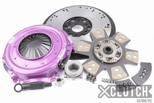 XClutch Stage 2 Sprung Ceramic Clutch Kit (1 1/16 inch Input Shaft) - 68-70 Ford Mustang Base 7.0L