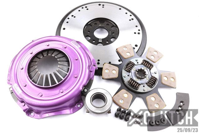 XClutch Stage 2 Sprung Ceramic Clutch Kit (1 3/8 inch Input Shaft) - 68-70 Ford Mustang Base 7.0L