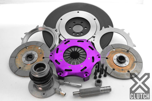 XClutch 7.25in Twin Solid Ceramic Clutch Kit - 92-96 Mitsubishi Lancer GSR 1.8L