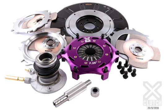 XClutch 7.25in Triple Lightweight Solid Ceramic Clutch Kit - 98-02 Chevrolet Camaro Z28 5.7L