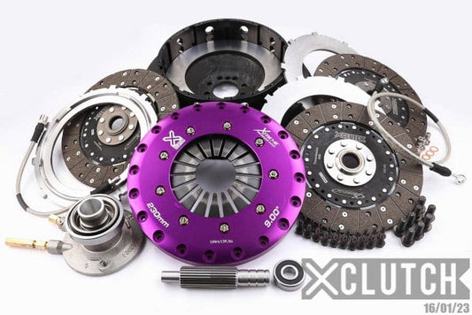 XClutch 9in Triple Solid Organic Clutch Kit - 09-15 Cadillac CTS V 6.2L