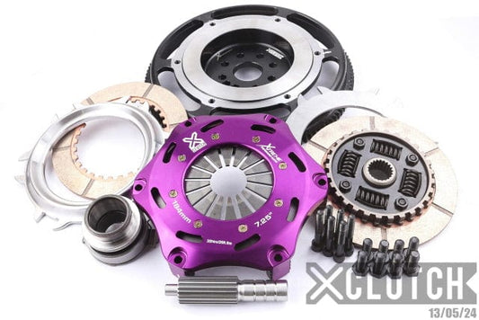XClutch 7.25in Twin Sprung Ceramic Clutch Kit - 91-98 Nissan 180SX S13 2.0L