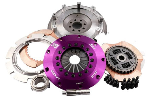 XClutch 8in Twin Sprung Ceramic Clutch Kit - Mini / R50 / R52 / R53 / Cooper S
