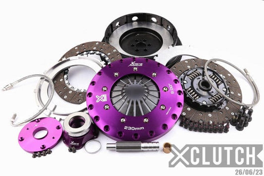 XClutch 9in Twin Sprung Organic Clutch Kit - 99-02 Nissan Skyline GT-R 2.6L