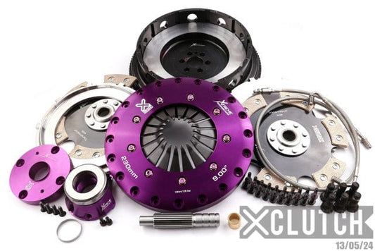 XClutch 9in Twin Solid Ceramic Clutch Kit - 99-02 Nissan Skyline GT-R 2.6L