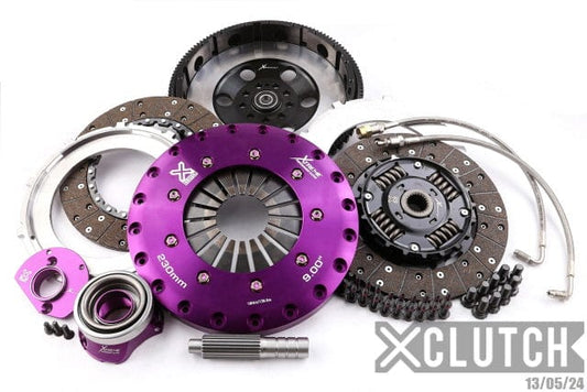 XClutch 9in Twin Sprung Organic Clutch Kit - Porsche / 964 / 993 / 911