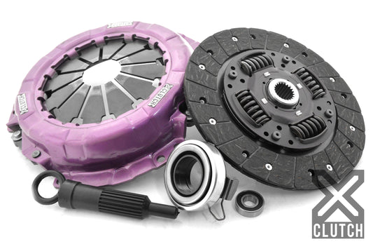 XClutch Stage 1 Sprung Organic Clutch Kit - 90-95 Toyota Starlet GT 1.3L