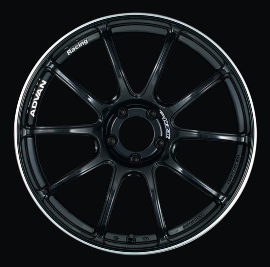 Advan RZII 17x9.0 +63 5x114.3 Racing Gloss Black Wheel