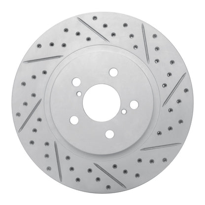DFC 17-23 Subaru Crosstrek Front R Drilled & Slotted Rotor | Impreza/Crosstrek (830-13037R)