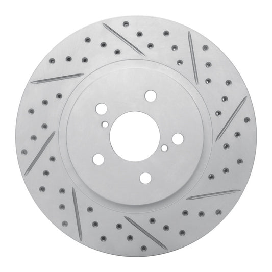 DFC 17-23 Subaru Crosstrek Front R Drilled & Slotted Rotor | Impreza/Crosstrek (830-13037R)