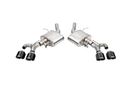 CORSA Sport Valved / 3.0 in Axle-Back 4.5 in Twin Tips | 2022+ Cadillac CT4-V Blackwing (21319)