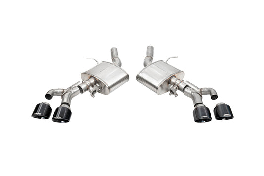 CORSA Sport Valved / 3.0 in Axle-Back 4.5 in Twin Tips | 2022+ Cadillac CT4-V Blackwing (21319)