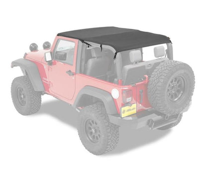 Bestop Safari Bikini Top | Jeep Wrangler JK 2-Door (10-18) (52593-35)