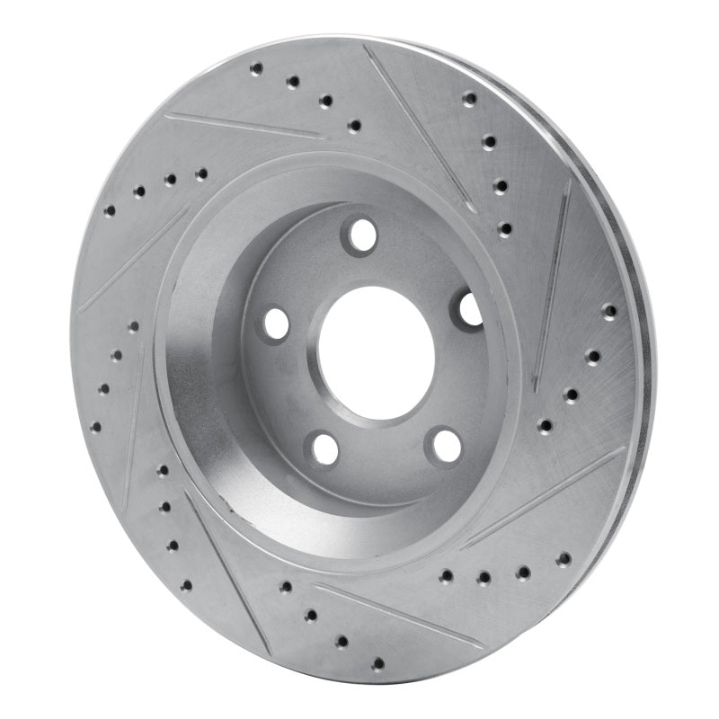 DFC D&S Silver Brake Rotor (FRONT LEFT): Jeep Wrangler (12-18)
