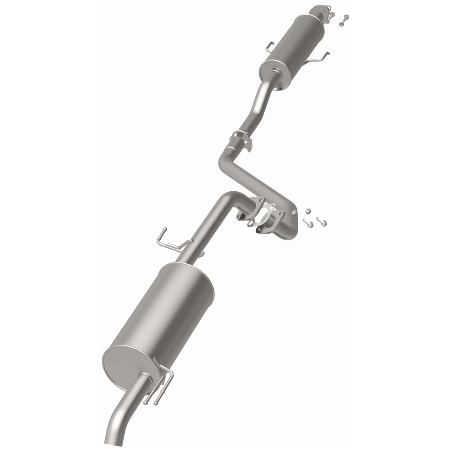 BRExhaust 2010-2013 Kia Forte Direct-Fit Replacement Exhaust System