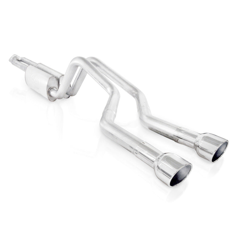 Stainless Works 2-1/2in S-Tube Exhaust Y-Pipe Center Bumper Exit | Chevrolet Trailblazer SS (06-09) (TBTDLMFCBCO)