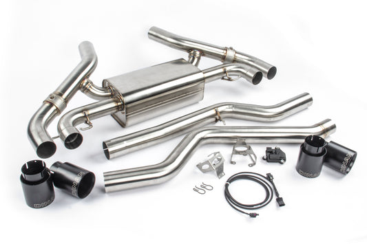 Dinan 20-26 BMW M340i Freeflow Axleback Exhaust System | BMW M340i (20-26) D660-0085-BLK