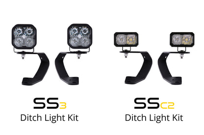 Diode Dynamics SS3 LED Ditch Light Kit - Pro White Combo | Toyota 4runner/Lexus GX460 (10-24) DD6748