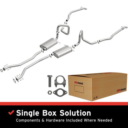 BRExhaust Direct-Fit Replacement Exhaust System 106-0634