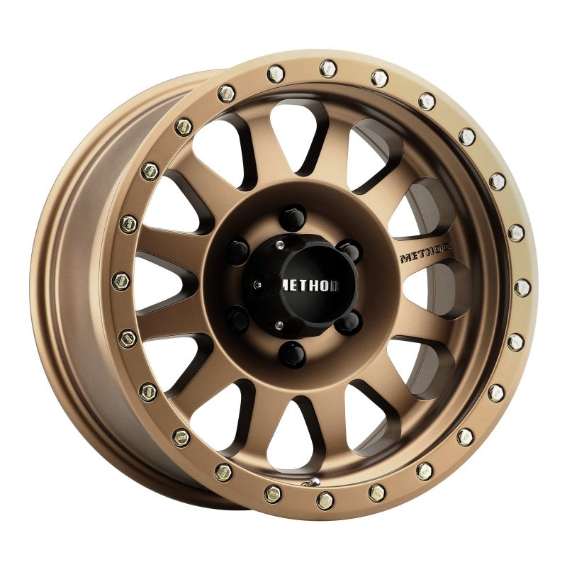 Method MR304 Double Standard Bronze | 17x8.5" +0mm | 6x5.5mm Wheel