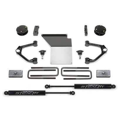 Fabtech 3.5in Budget Upper Control Arm System w/ Rear Stealth Shocks | GM C/K1500 (07-18) (K1059M)