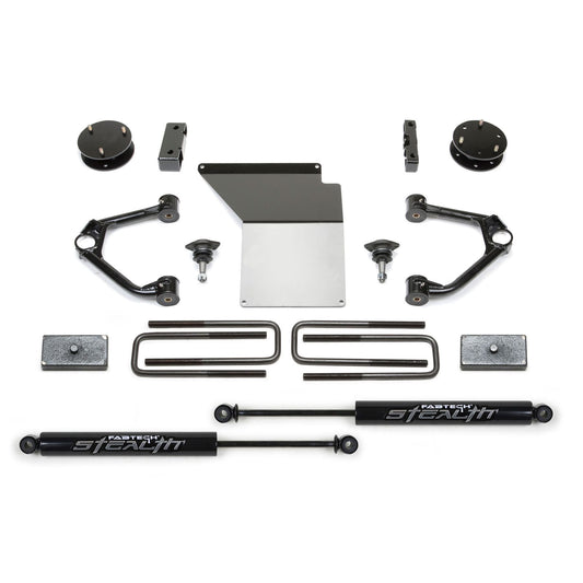 Fabtech 3.5in Budget Upper Control Arm System w/ Rear Stealth Shocks | GM C/K1500 (07-18) (K1059M)