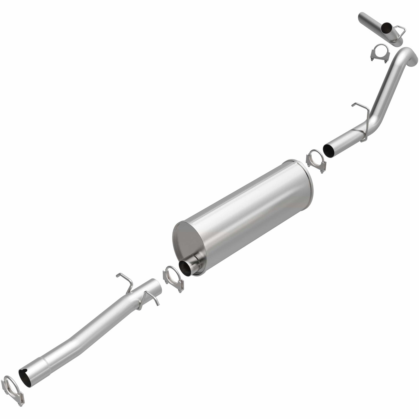 BRExhaust 2000-2003 Dodge Dakota Direct-Fit Replacement Exhaust System