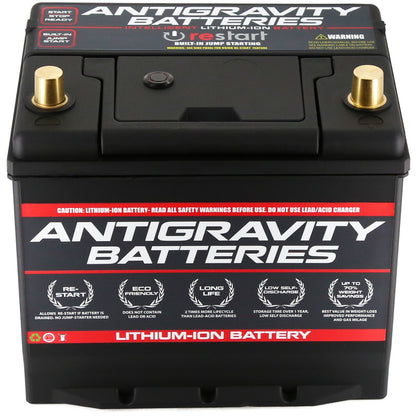 Antigravity Group 27 Lithium Car Battery with Re-Start (AG-27-40-RS)