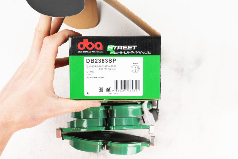 DBA SP Performance 288mm Front Brake Pads | Audi A3 (15-19) (DB2383SP)