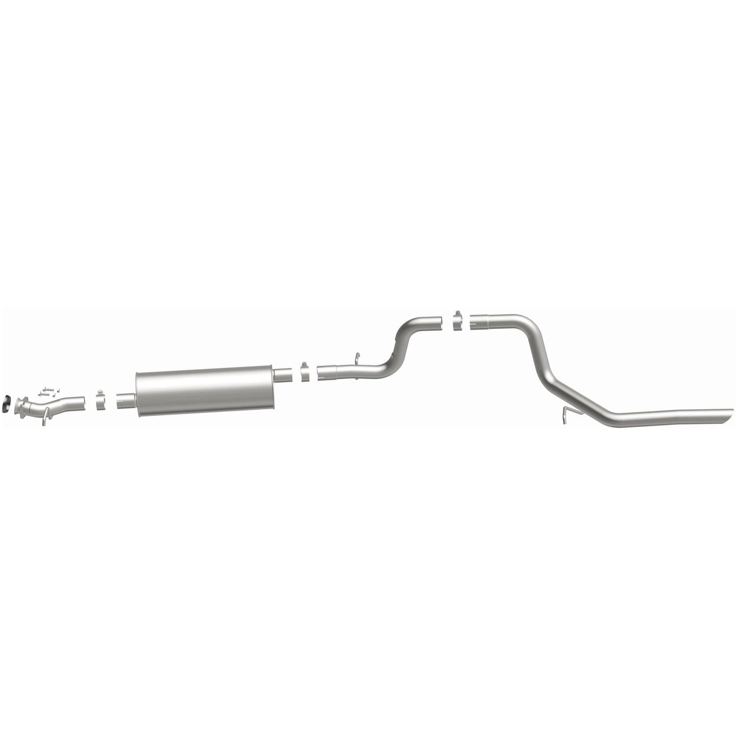 BRExhaust Stainless Steel Direct-Fit Replacement Exhaust System 116-0033