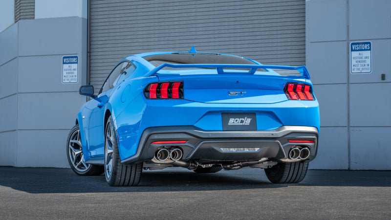Borla 2024 Ford Mustang GT 5.0L V8 w/ Active Exhaust ATAK Cat-Back Exhaust System | Ford Mustang GT (24) (140963)