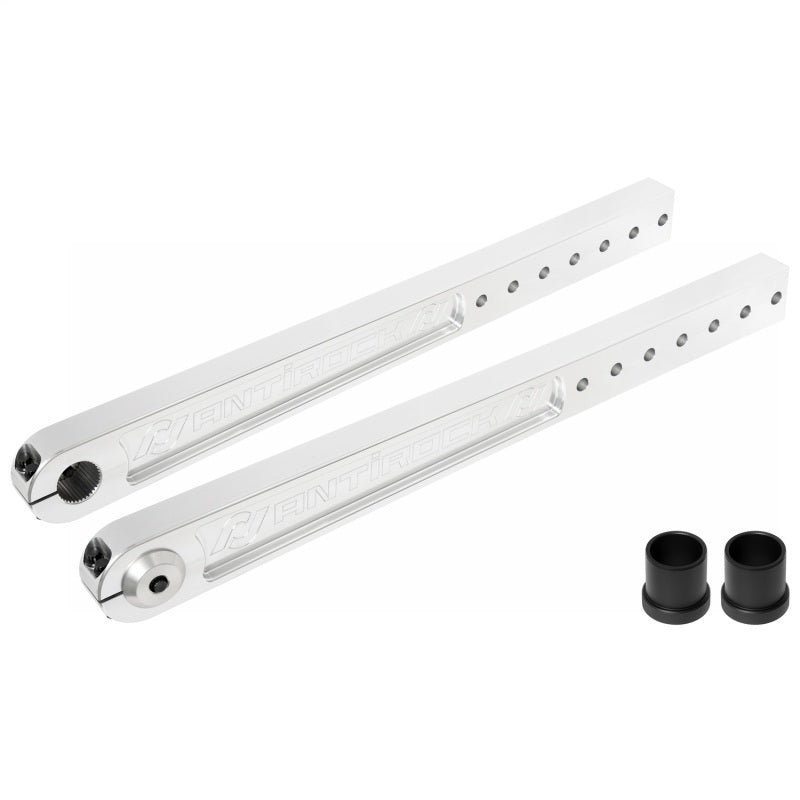 RockJock RJ-202005-103 Billet Antirock Sway Bar Arms 33.67in 35 Spline w/HW