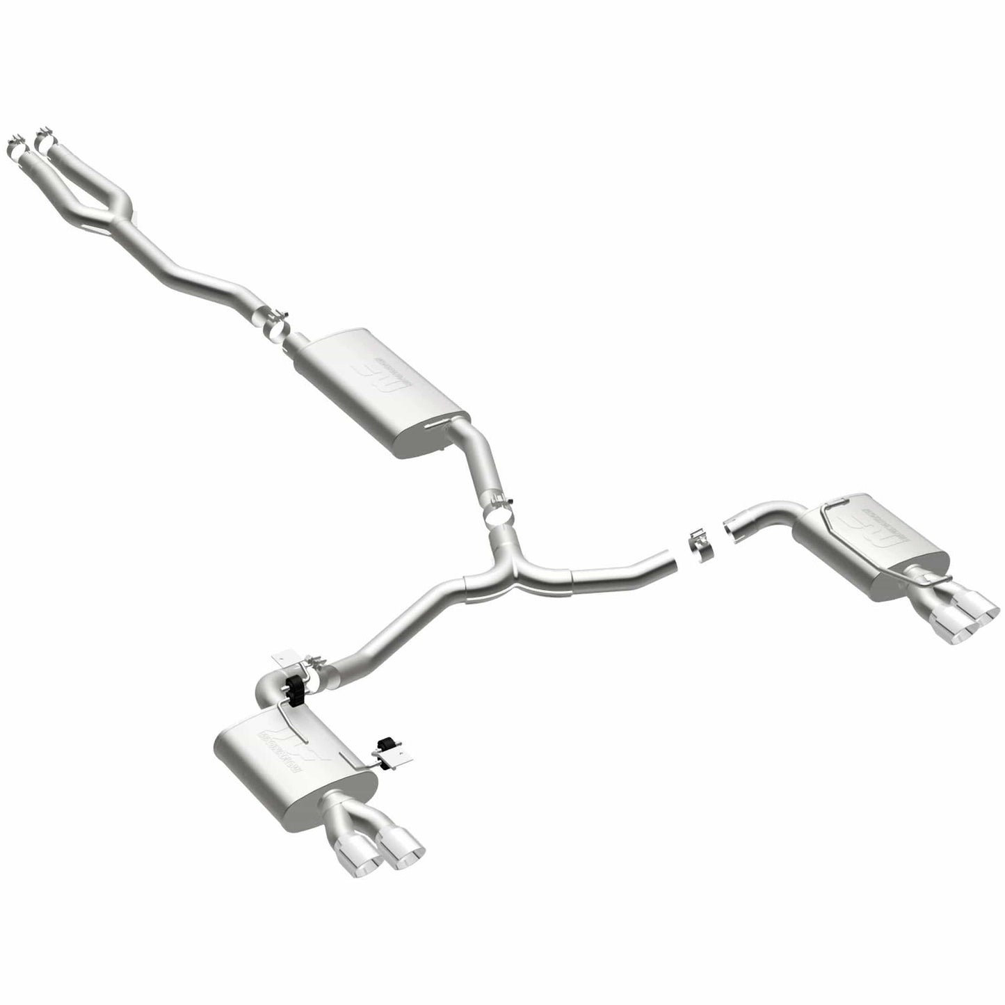 MagnaFlow 2005-2010 Chrysler 300 Street Series Cat-Back Performance Exhaust System